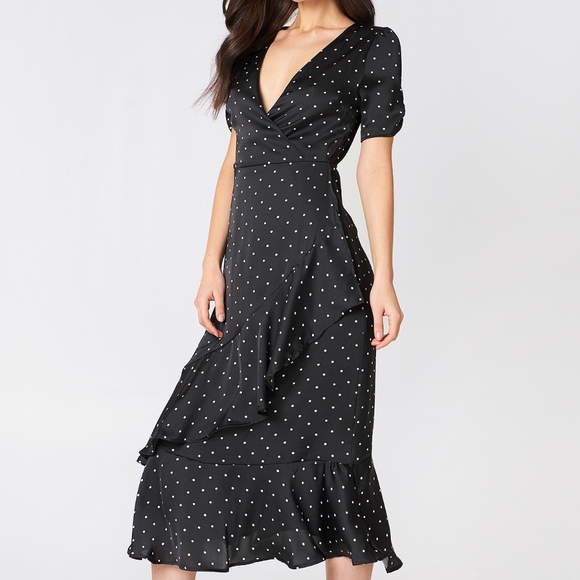 emory park Dresses & Skirts - Emory Park Polka Dot Wrap Dress